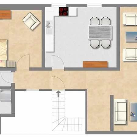Apartamento Bullau-bue - Im Gruenen